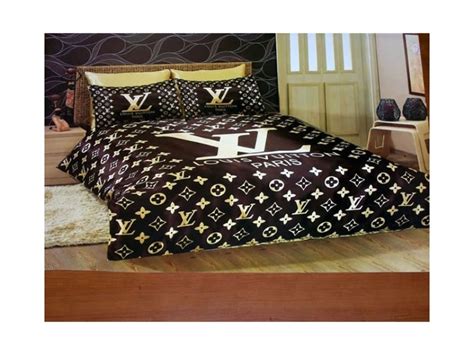 louis vuitton bed set|authentic Louis Vuitton bedding.